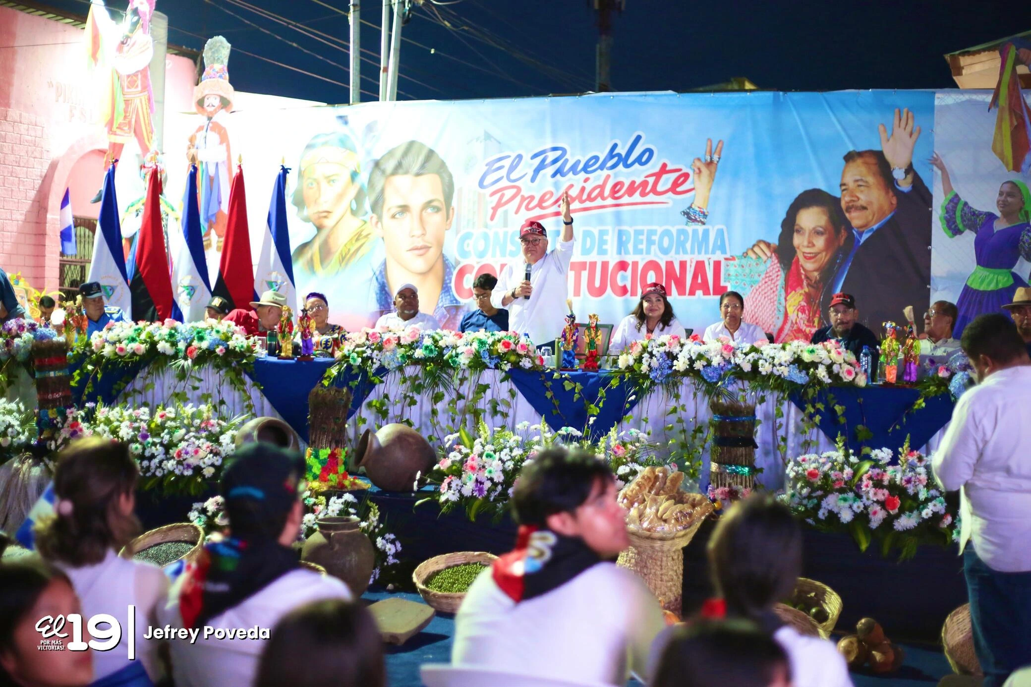 Familias de Diriamba, San Marcos y Dolores respaldan propuestas de Reforma Constitucional
