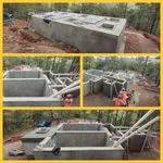 Avanza al 70% construcción del sistema de agua potable para tres comunidades de Santa María
