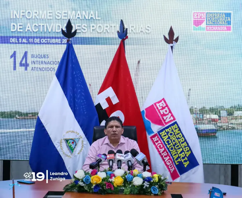 Puertos de Nicaragua movilizan más de 154 mil toneladas de carga internacional en una semana