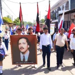 Juventud granadina honra con arte y cultura al Comandante Pedro Aráuz Palacios