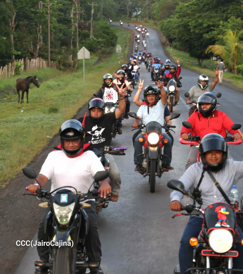 Militancia sandinista y familias de San Carlos conmemoran la Gesta Heroica de 1977