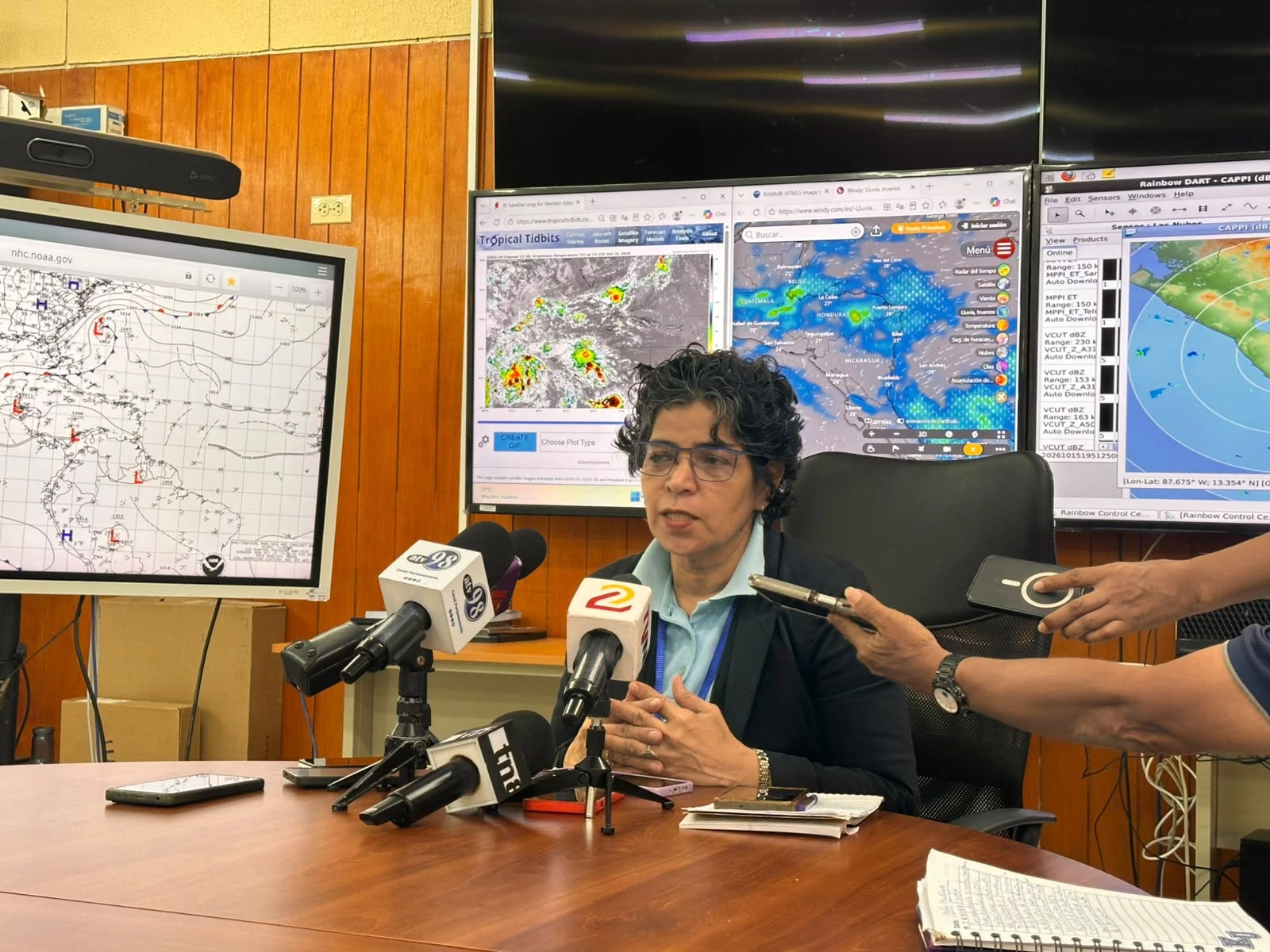 INETER pronostica lluvias dispersas para esta semana en Nicaragua