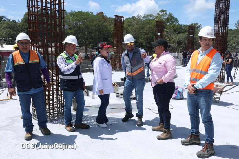 Tercera etapa del Centro Oncológico Doctor Juan Ignacio Gutiérrez Sacasa alcanza 47 % de avance