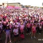 Nicaragua corre con el corazón en la VIII Carrera Rosa “Yo corro por ellas”