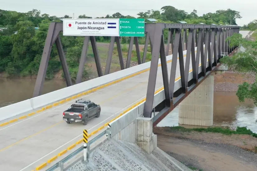 Buen Gobierno entregará el Puente Amistad Japón-Nicaragua en beneficio de 54 mil protagonistas del Caribe Norte